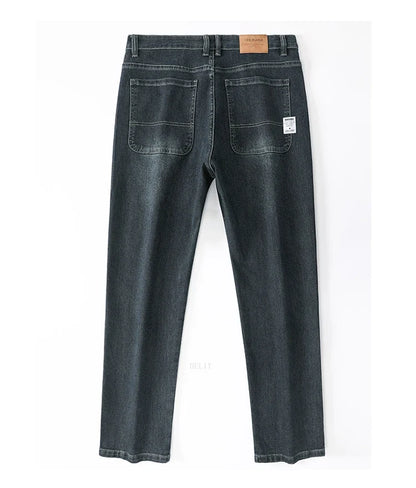 2026 New Y2K  Autumn and Winter Baggy  Jeans Men's  Loose Straight Wide-leg Business Trousers Mens Clothing