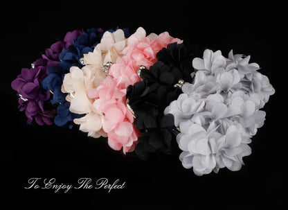 Wedding Dress Bag 8 Colors White Bride Clutches Ladies Blue Party Handbag Woman Purple Evening Flower Bags Floral Wedding Clutch