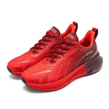 New Cushioning Running Shoes For Men Suitable Heavy Runners Lace Up Sports Women Non-slip Outdoor Athletic Male Sneakers