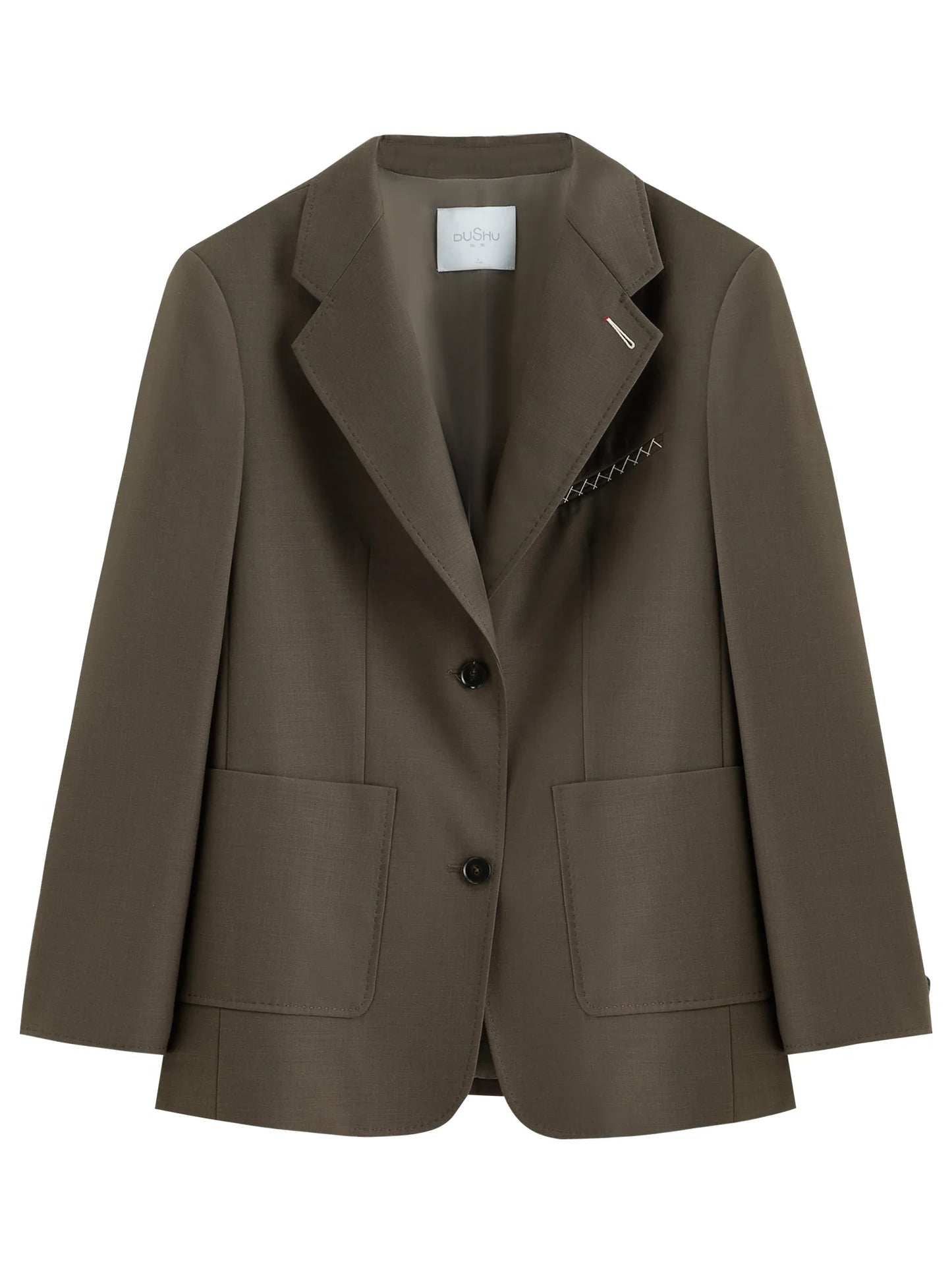 2026 Plus Size Spring New Women's Classic Oversized Blazer, Wide Shoulder Structured Jacket, Y2K Retro Office Chic Coat