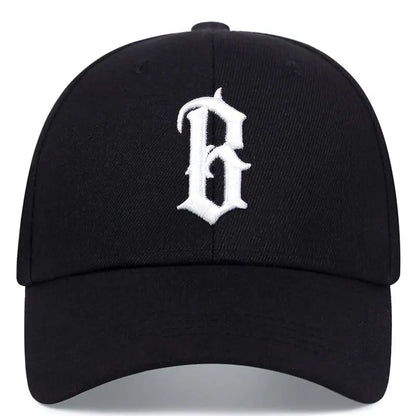 Fashion B Letter Embroidery 1988 Hip Hop Hats Outdoor Adjustable Casual Baseball Caps Sunscreen Hat