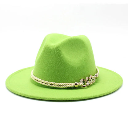 Fascinator White Fedora Hats For Women 59-61CM Big Size Men Party Church Wedding Cap Panama Felt Jazz Hats Gorras