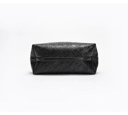 Fashion Brand Women's Handbag Large Capacity Casual Diagonal letter Silver Fox Is PU Leather Shoulder Bag