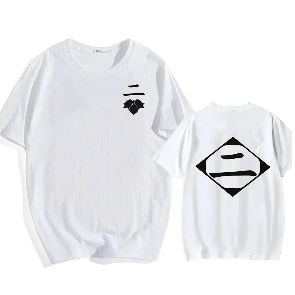 Hot Sale Anime Cotton T-Shirt Bleach Cosplay Shirt Zaraki Kenpachi Men Women O-Neck Short Sleeve Tee Fashion Tshirt For Fans