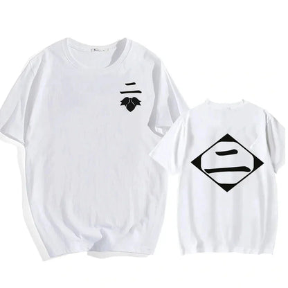 Hot Sale Anime Cotton T-Shirt Bleach Cosplay Shirt Zaraki Kenpachi Men Women O-Neck Short Sleeve Tee Fashion Tshirt For Fans