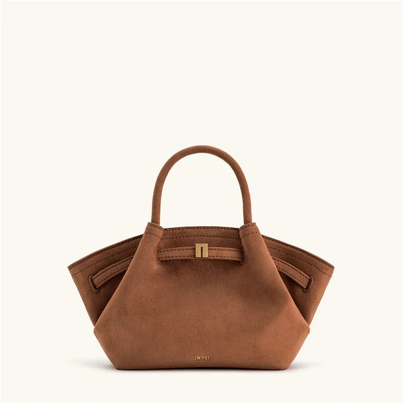 Women's Dumpling Bag Large Capacity Tote Handbag, Trendy Shoulder Bag Light Luxury Soft Leather Casual Daily Crossbody