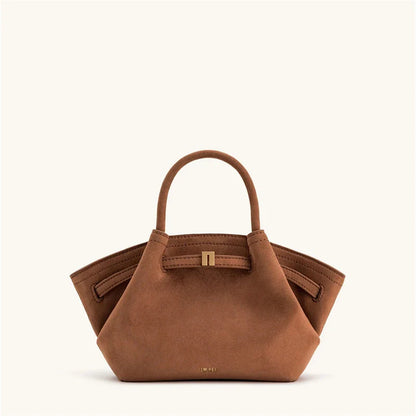 Women's Dumpling Bag Large Capacity Tote Handbag, Trendy Shoulder Bag Light Luxury Soft Leather Casual Daily Crossbody