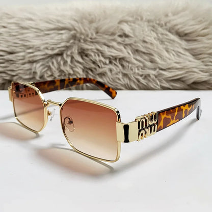 Metal Women's Sunglasses High Quality High Sense Trend Street Sun Glasses Girls Sunshade Glasses UV400