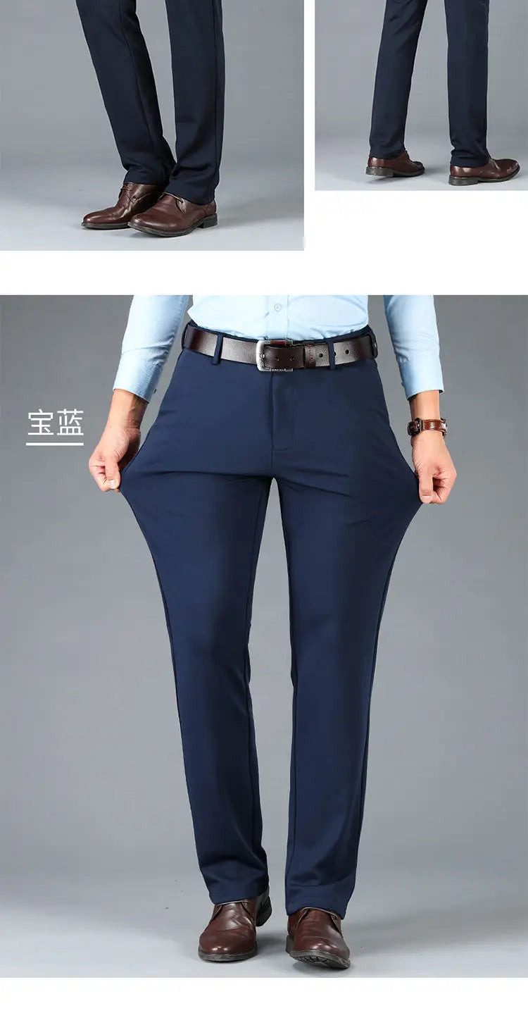 10XL Oversize Men Business Pants Winter Men's Trousers Man Casual Formal Tailoring Clothes Social Suit Clothing Slacks PantsMens