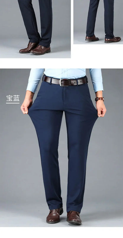 10XL Oversize Men Business Pants Winter Men's Trousers Man Casual Formal Tailoring Clothes Social Suit Clothing Slacks PantsMens