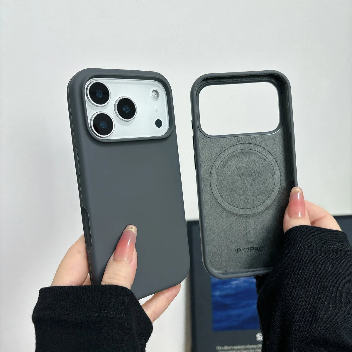 Liquid Silicone For Magsafe Phone Case For iPhone 17 16 15 14 13  Pro Max Plus Magnetic Wireless Charge Cover