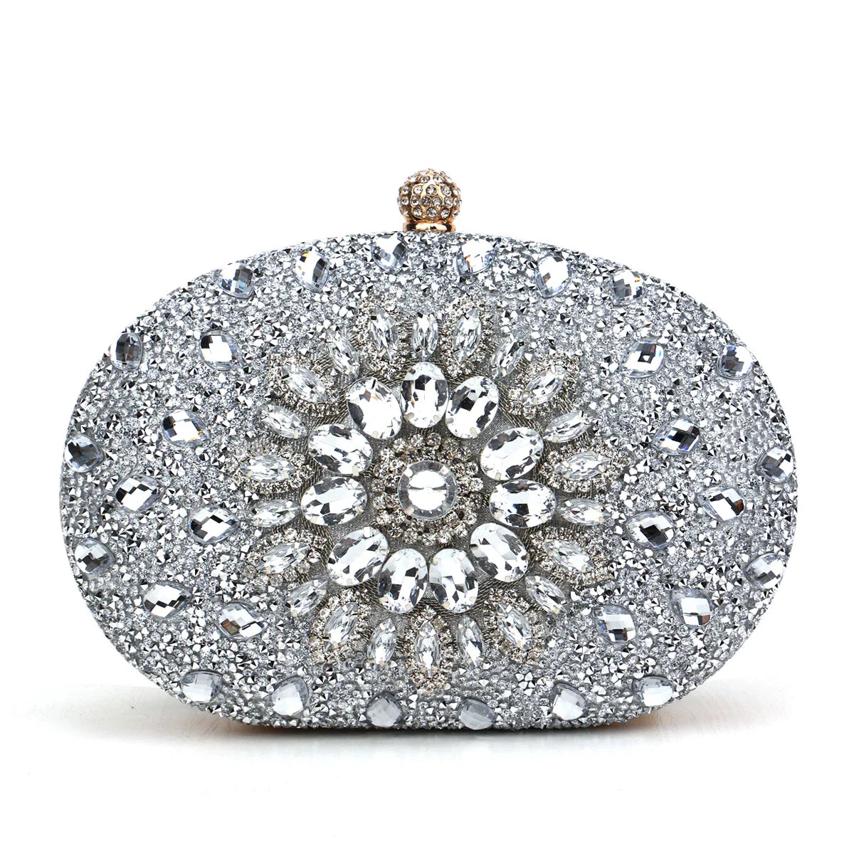 Diamond Women Luxury Clutch Evening Bag Wedding Crystal Ladies Cell Phone Pocket Purse Female Wallet for Party Quality Gift