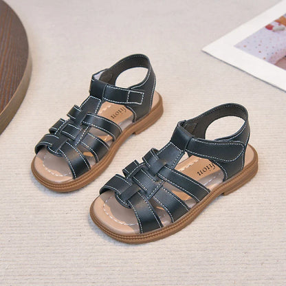 2026 Summer New Kids Sandals for Boys Girls Unisex Fashion Open Toes Candy Colors Children Beach Shoes Anti-skid Breathable Hot