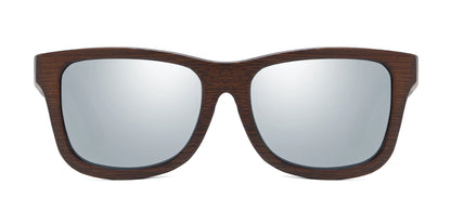 Natural Bamboo Wooden Sunglasses Handmade Polarized Glasses Mirror Coating Lenses Eyewear With Gift Box