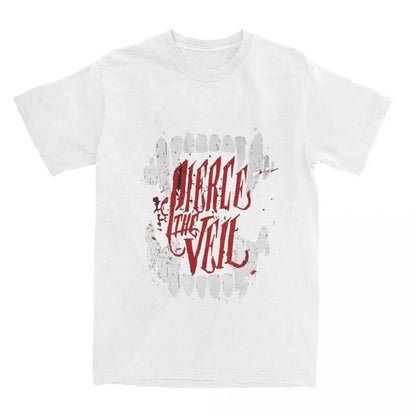 Band Pierce The Veil T Shirts Streetwear Versatile Cotton Short Sleeve Graphic Men Women Stylish Harajuku Vintage Unisex Tops