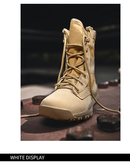 Men Tactical Boots Casual Ankle Waterproof Climbing Shoes Brand Size Boot Free Shipping Outdoor Plus Hiking Shoes