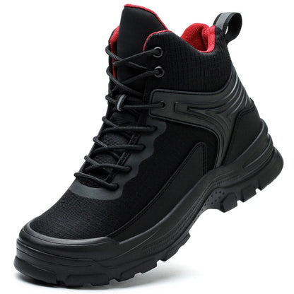 New 2026 Fashion Men Work Safety Boots Anti-smashing Industrial Work Shoes Sneakers Anti-sand Boot Outdoor Ankle Male Footwear
