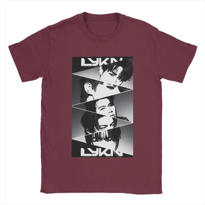 LYKN Who Says T Shirt Summer  100% Cotton T-Shirts For Couple Harajuku Printed Tee Shirt Short Sleeve Y2K Fun Tops