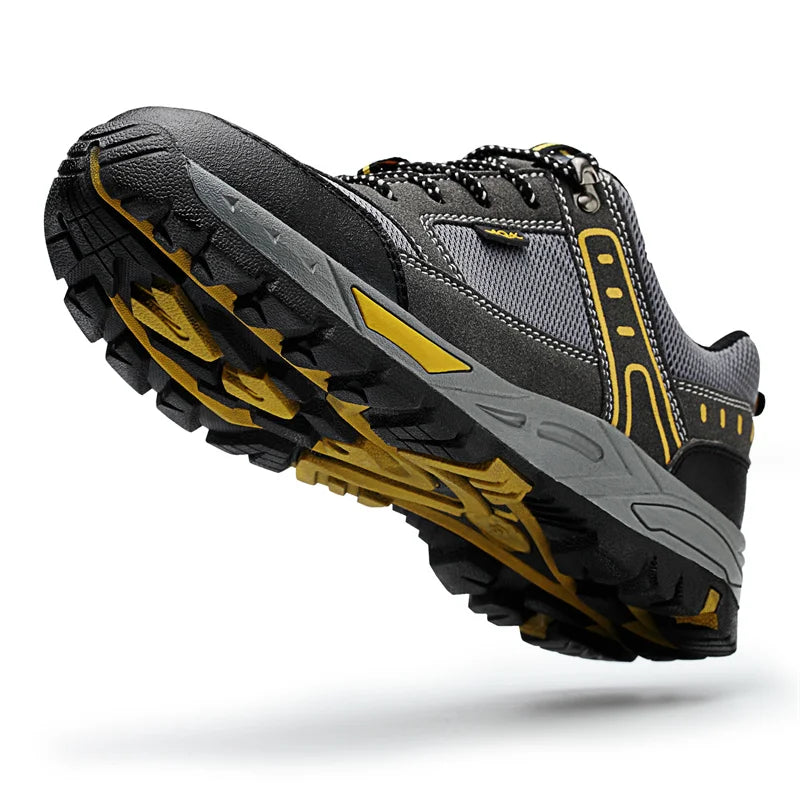 2022 Latest Summer Safety Work Shoes For Men Breathable Indestructible Steel Toe Boots Male Footwear Anti-smash Hiking Shoes