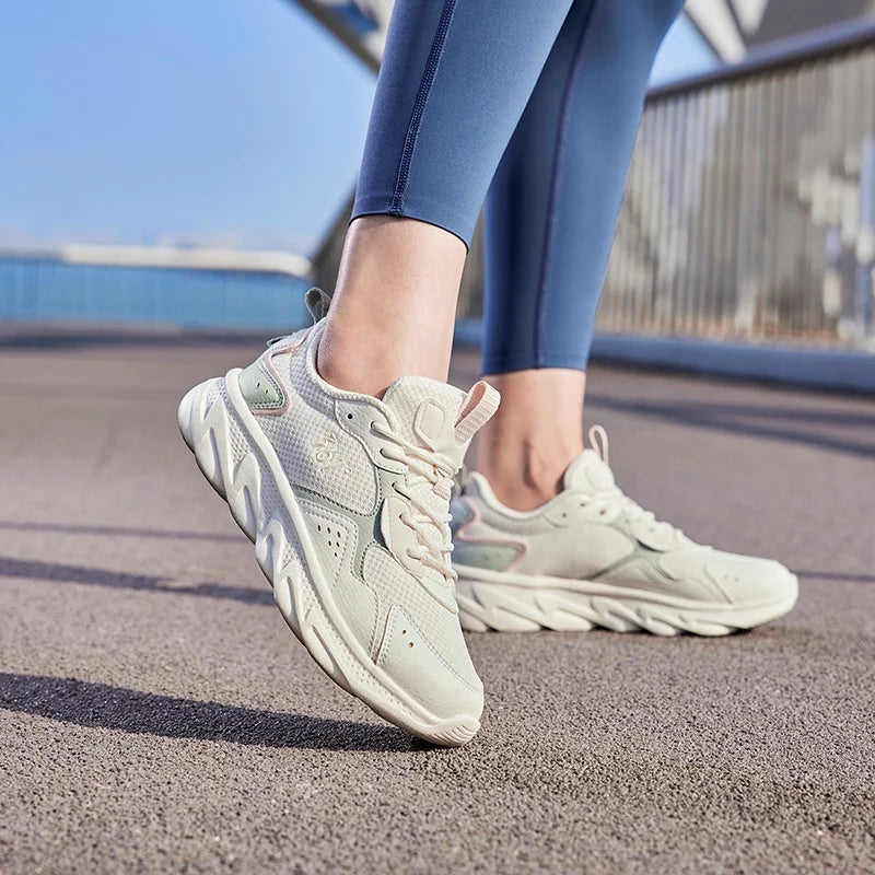 Women Running Sport Shoes Lightweight Non-Slip Shock-absorption Breathable Mesh Girl Sneaker Female 682232212