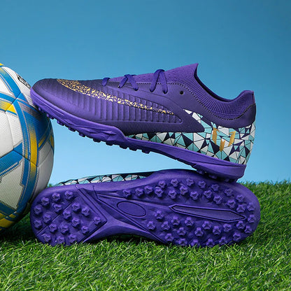 New Kid Match Boys Soccer Shoes Comfortable Outdoor Match Professional Football Boots Sneakers Non-Slip Sports Shoes Unisex