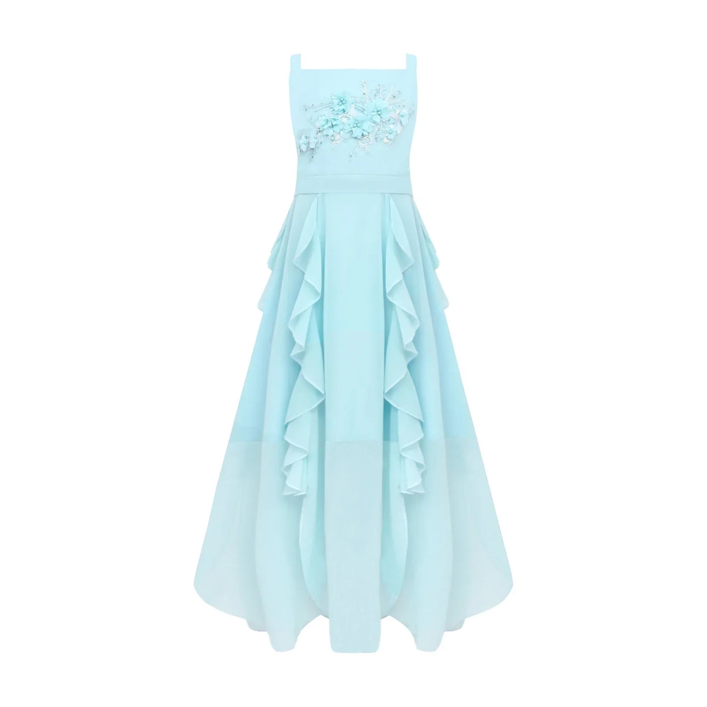 Girls Dresses Children Formal Wedding Party Pageant Gown for Special Occasions Graduation Ceremony Dress Flower Girl Clothes