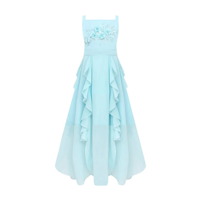 Girls Dresses Children Formal Wedding Party Pageant Gown for Special Occasions Graduation Ceremony Dress Flower Girl Clothes
