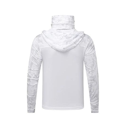 Summer Ultra-thin Tshirts Sun Protection Lightweight Mesh Patchwork Camouflage Ice Silk Sports Elasticity Surface Fishing Tees
