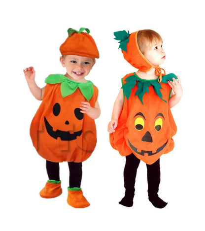 Baby Girl Pumpkin Costume Boy Jack Xmas Halloween Cosplay Costume Cosplay Stage Performance Party Clothing