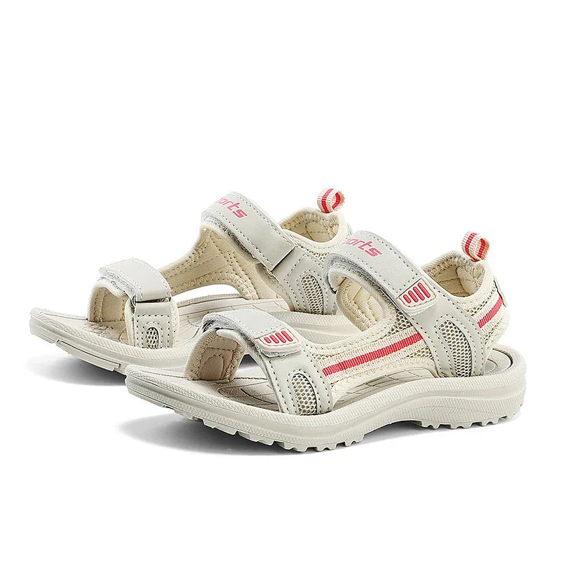 Summer Breathable Sport Sandals for Boys Girls Casual Children Beach Shoes Kids Soft Sole Non-slip Comfortable Open Toe Sandals