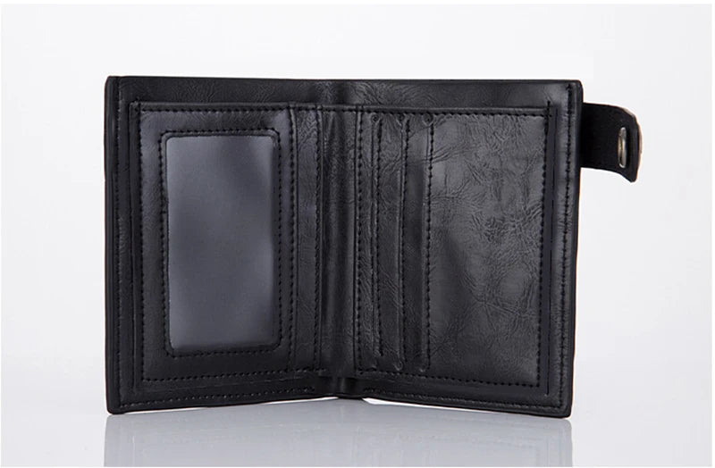 Sac à Main Rétro Punk Homme Nouveau 2025 Crâne Croix Portefeuille Pochette Chaîne Rivets Porte-cartes Vintage Rocker Multi-fonctions Mini Portefeuille