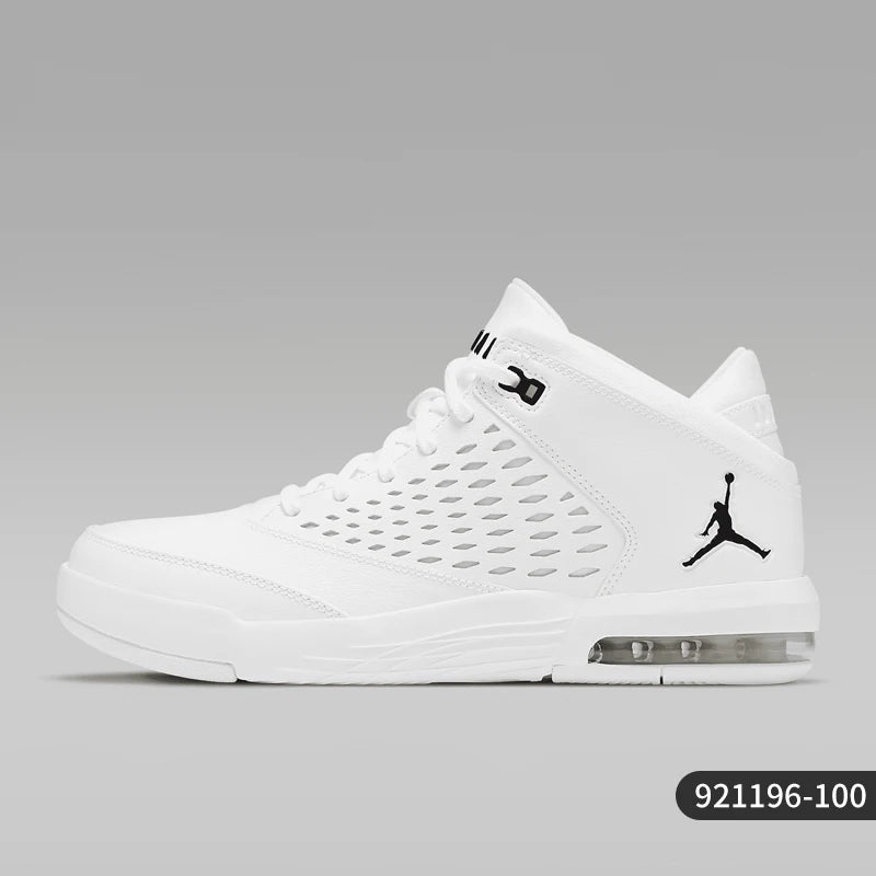 Genuine JORDAN Men's Fashion Cushioned Real Basketball Shoes 921196-100
