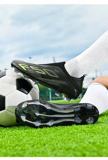 New Men Soccer Shoes Grass Cleats Futsal Comfortable Turf Football Boots Sports Ultralight Fg Non Slip Indoor Adult Non-Slip