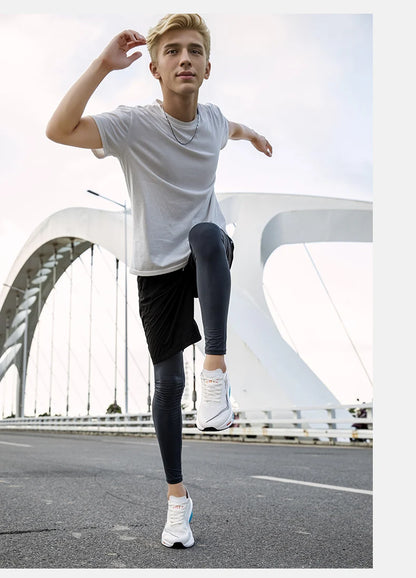 Running Shoes Carbon Board Profession Marathon Men Sports Breathable Lightweight Women's Comfortable Athletic Nonskid Sneakers