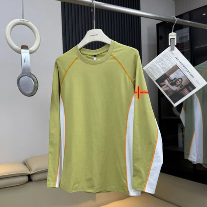 【High-Store Rated】Men's Long Sleeve Shirt, UPF 50+ Sun Protection & Lasting Antibacterial (150 Washes), Quick-Dry Breathable