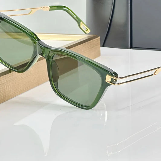 Luxury Crafted Designer Sunglasses Square for Men Women Top High Quality Classic Aesthetics Germany Brand Trendy UV400 with Case