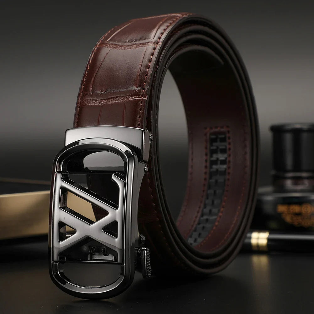 High Quality Luxury Brand Designer Suit pants Belts Male Automatic Buckle Men belts Leather Belt for men Strap for Jeans