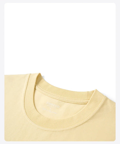 2026 Summer New 【Oversize Short Length】 Cooling T-Shirt 230gsm Crew Neck Moisture-wicking Breathable Tops Men