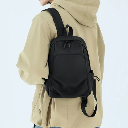 Lightweight Mini Backpack for Boys Travel, Versatile Outdoor Hiking and Mountaineering Bag, Small Backpack, Casual Small School Bag, Student Class, Fishing, Travel Conference