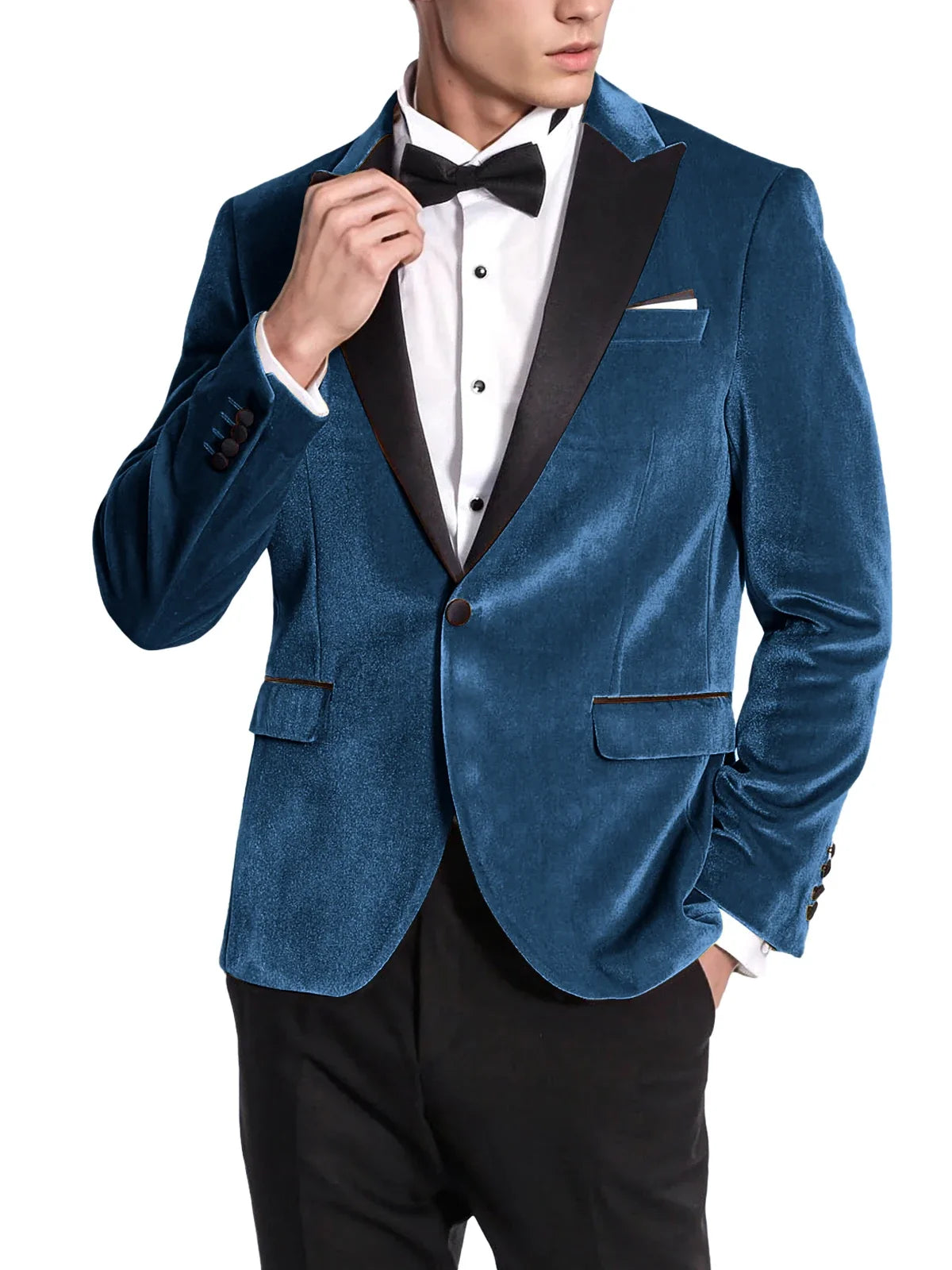 High Quality Classic Men's Suits 1Piece Velvet Custom Suit Timeless Style Every Occasion Wedding Dating Prom Annual Dinner Party