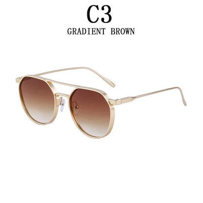 Vintage Punk Sunglasses For Men 2023 Retro Oval Steampunk Round Shades Luxury Lunette De Soleil Homme Gafas De Sol Hombre Lentes