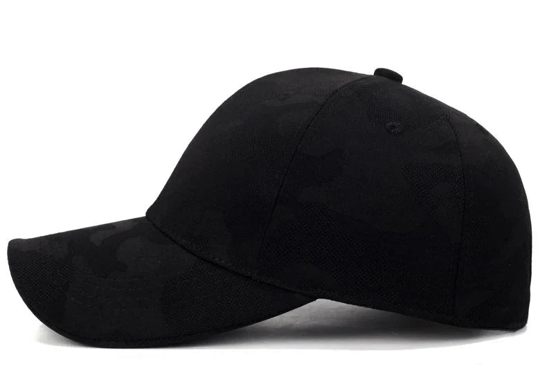 Unisex Simple Camouflage Baseball Caps Spring and Autumn Outdoor Adjustable Casual Hats Sunscreen Hat