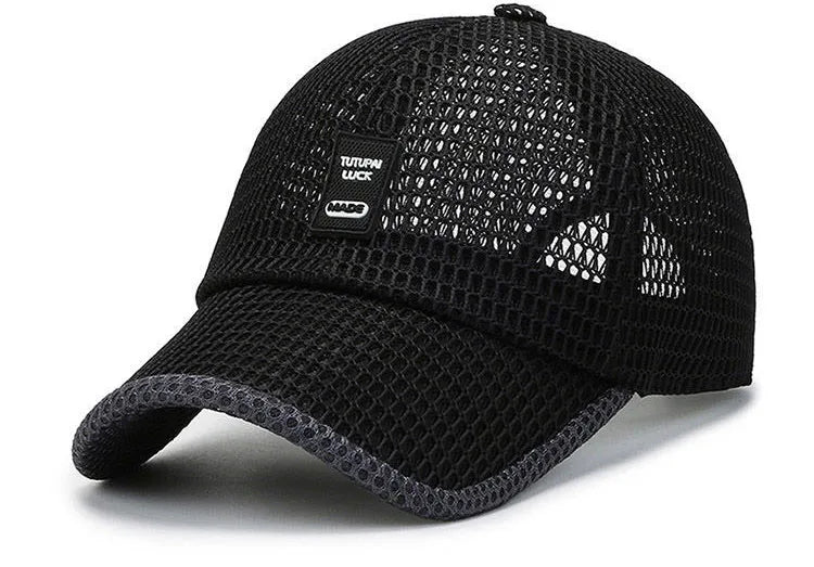 [NORTHWOOD] Men's Mesh Baseball Cap Breathable Summer Caps Dad Hat Outdoor Fishing Hats Bone Gorras Snapback Trucker Cap