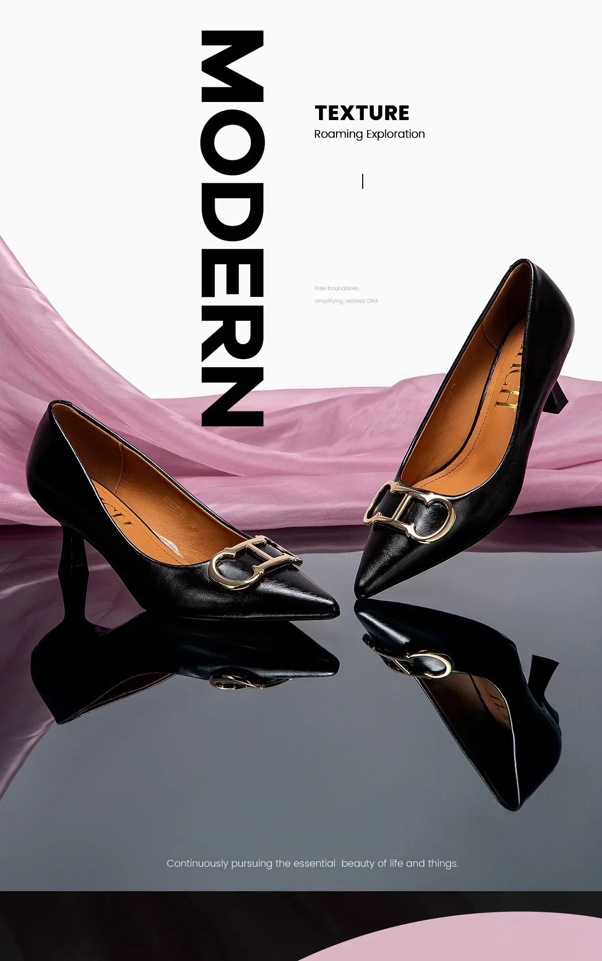 Women's Shoes Pointed Toe High Heels Patent Leather Dress Heels Boat Shoes Wedding Shoes Large Size 34-40