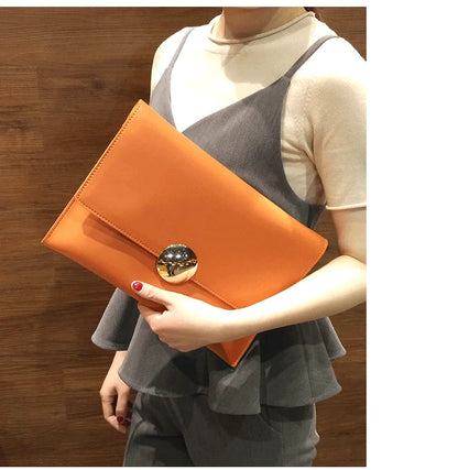 Brand Design Women Clutch Bag Elegant Ladies Shoulder Bag Female Handbag PU Leather Chains Envelope Shoulder Bag Clutches bolsa