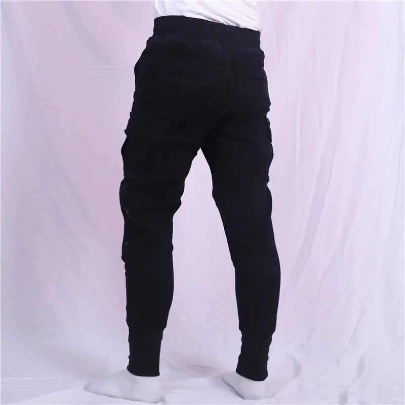 Motorcycle Riding Jeans Pants Soft And Casual Inset Gear Wear-resistant Fireproof Kevlar Protective Layer On Hips And Knees