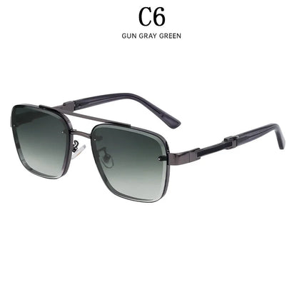 Retro Square Sunglasses For Men Sunscreen Vintage Sunglasses Women Trendy And Fashionable Fashion Glasses Gafas De Sol Hombre