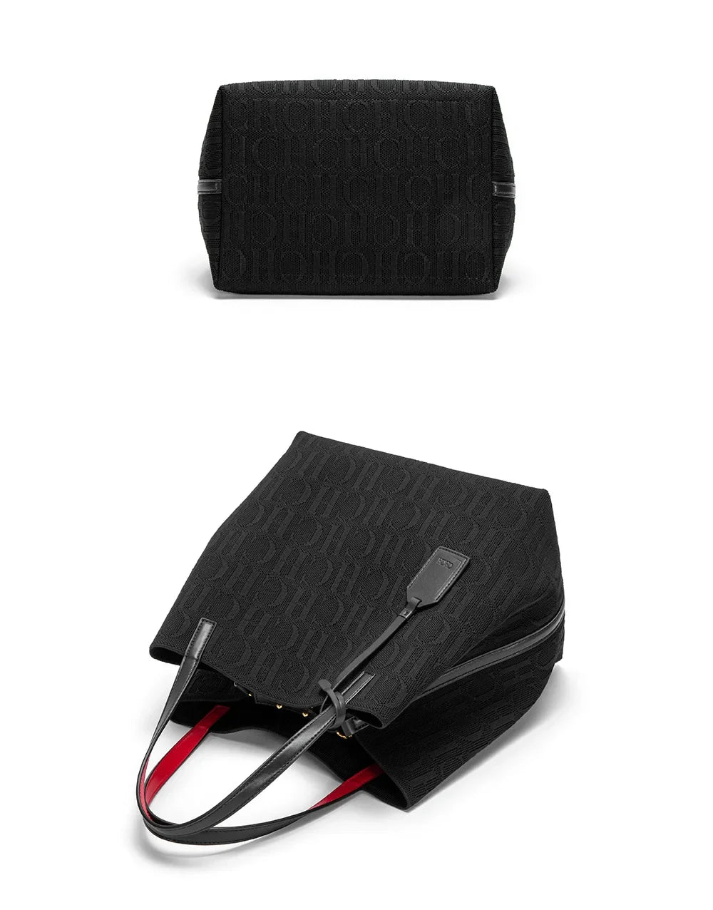 High Quality Craft Large Capacity Handbag Ladies Shoulder Bag Fashion Classic New Pure Color Outer Pocket Ladies Handbag