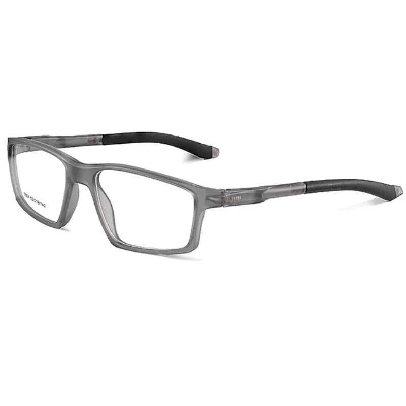 Geometry Sports Men Women Running Anti-dropout Reading Glasses TR90 Prescription Anti Blue Light Myopia Customized 9804