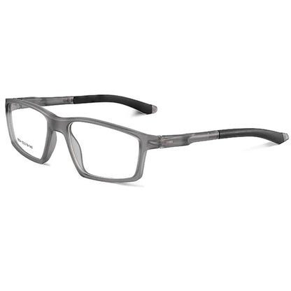 Geometry Sports Men Women Running Anti-dropout Reading Glasses TR90 Prescription Anti Blue Light Myopia Customized 9804